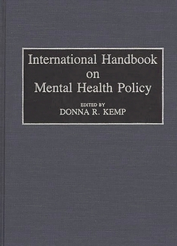 Hardcover International Handbook on Mental Health Policy Book