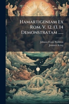 Paperback Hamartigeniam Ex ROM. V, 12. 13. 14 Demonstratam ...... [Latin] Book