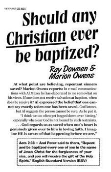 Paperback Should any Christian ever be Baptized? Book