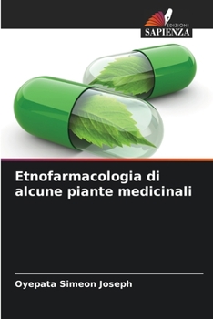 Paperback Etnofarmacologia di alcune piante medicinali [Italian] Book