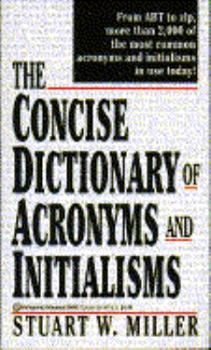 Mass Market Paperback The Concise Dictionary of Acronyms and Initialisms Book