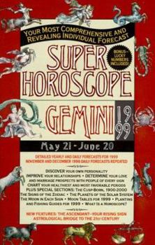 Paperback Super Horoscopes 1999: Gemini Book