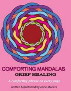 Paperback Comforting Mandalas Grief Healing Book