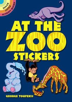 Hardcover At the Zoo Stickers Book