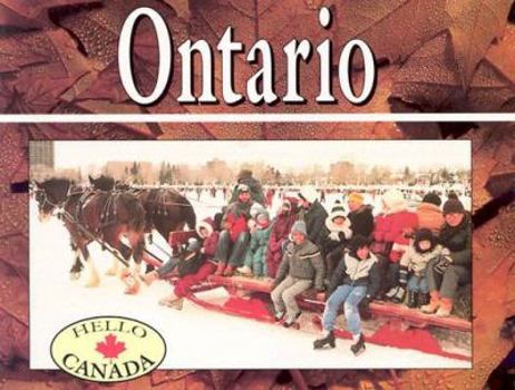 Paperback Ontario (Hello Canada) Book