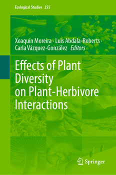 Hardcover Effects of Plant Diversity on Plant-Herbivore Interactions Book