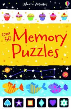 Paperback Over 50 Memory Puzzles (Activity and Puzzle Books) Book