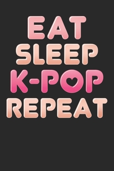 Notebook: K-Pop 6x9 Dot Grid 120 Pages