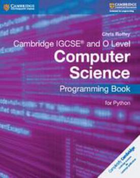 Paperback Cambridge Igcse(r) and O Level Computer Science Programming Book for Python Book