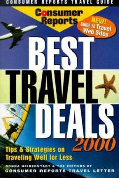 Paperback Consumer Reports Best Travel Deals 2000 Book