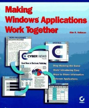 Paperback Making Windows Applications Work Together Book