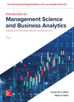 Paperback Introduction to Management Science ISE Book