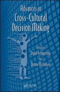 Hardcover Advances in Cross-Cultural Decision Making Book