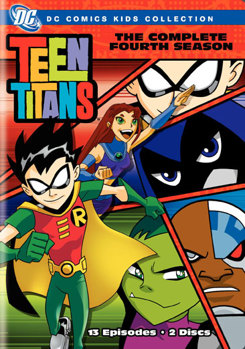 DVD Teen Titans: The Complete Fourth Season Book