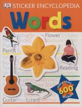 Paperback Sticker Encyclopedia: Words Book