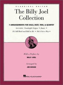 Paperback The Billy Joel Collection for Classical Guitar Book