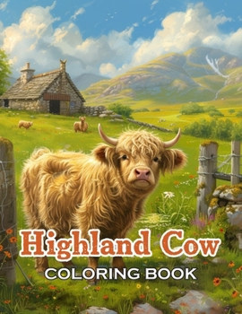 Paperback Highland Cow Coloring Book: 100+ Unique and Beautiful Designs for All Ages Book