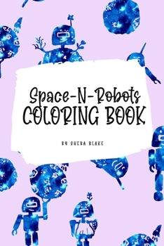 Paperback Space-N-Robots Coloring Book for Kids (6x9 Coloring Book / Activity Book) Book