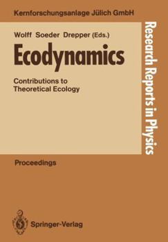 Paperback Ecodynamics: Contributions to Theoretical Ecology Book