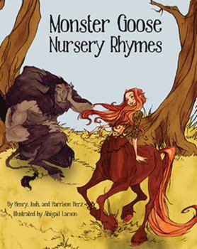 Hardcover Monster Goose Nursery Rhymes Book