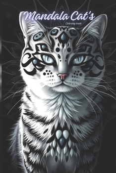 Paperback Mandala Cat's [Italian] Book