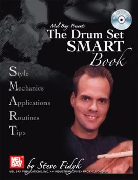 Spiral-bound The Drum Set Smart Book [With CD] Book