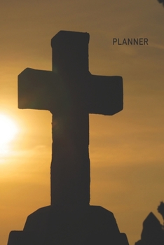 Paperback Planner: God 1 Year Daily Planner (12 Months) - Jesus Christ Christianity Religion - 2020 - 2021 - 365 Pages for Planning - Jan Book