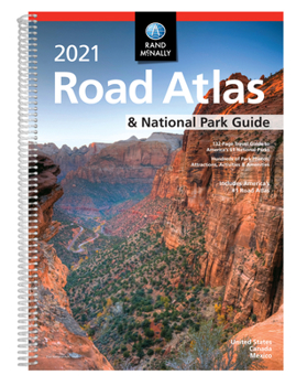 Paperback Rand McNally 2021 Road Atlas & National Park Guide Book