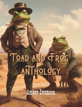 Paperback Toad And Frog Anthology: Coffee Table Book Decor Colorful Book