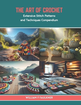 Paperback The Art of Crochet: Extensive Stitch Patterns and Techniques Compendium Book