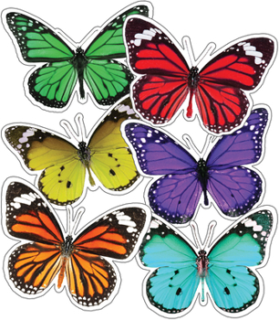 Misc. Supplies Woodland Whimsy Butterflies Cutouts Book