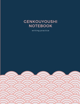 Paperback Genkouyoushi Notebook: Kanji Practice, Japanese Writing Book