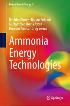 Hardcover Ammonia Energy Technologies Book