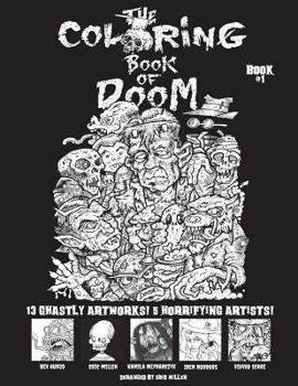 Paperback The Coloring Book of DOOM! Book