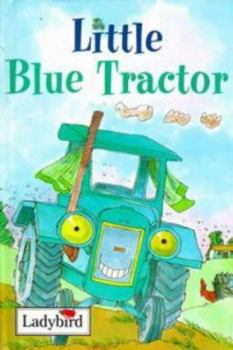Hardcover Little Blue Tractor Book