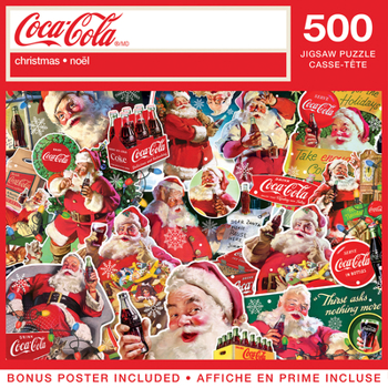 Misc. Coca-Cola Holiday 500pc Puzzle Book