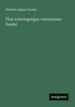 Paperback Über Schwingungen verbundener Pendel [German] Book