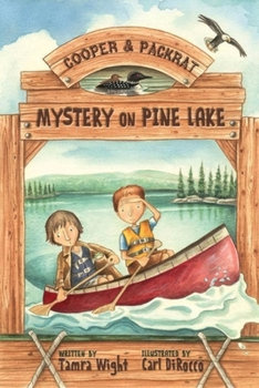 Paperback Mystery on Pine Lake Book
