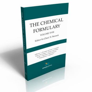 Paperback The Chemical Formulary, Volume 18 Book
