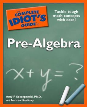 Paperback The Complete Idiot's Guide to Pre-Algebra Book