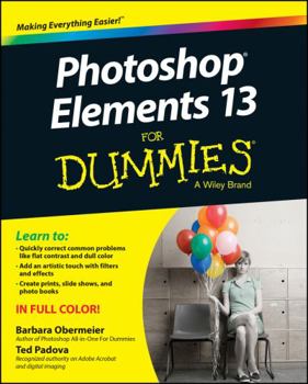 Paperback Photoshop Elements 13 for Dummies Book