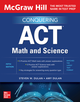 Paperback McGraw Hill Conquering ACT Math and Science, Fifth Edition Book