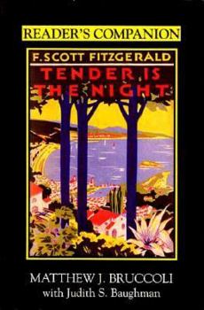 Paperback Reader's Companion to F. Scott Fitzgerald's Tender Is the Night Book