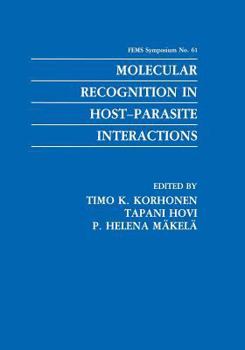 Paperback Molecular Recognition in Host-Parasite Interactions Book