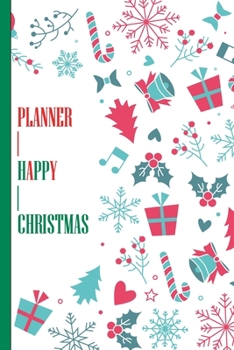 F4 Monthly planner Christmas: Two Year - Monthly Calendar Planner 6 x 9’’ | 24 Months For Academic Agenda Schedule Organizer