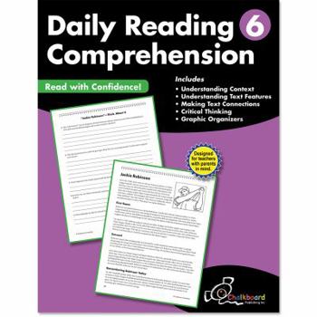 Paperback Daily Reading Comprehension Grade 6 Book