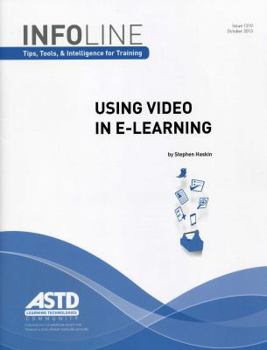 Paperback Using Video in E-Learning Book