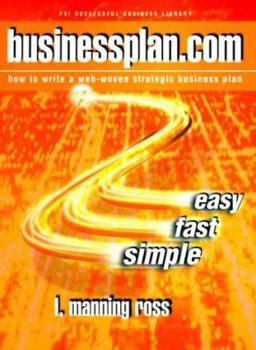 Paperback businessplan.com : how to write a web-woven strategic business plan (psi business library) Book