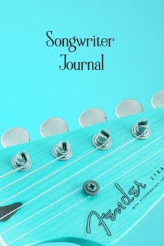 Paperback Songwriter Journal: Musician Notebook / Diary for your lyrics and ideas - 120 Pages - 6x9 - Lined Book