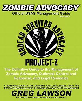 Paperback Zombie Advocacy - Official Usas Management Guide Book